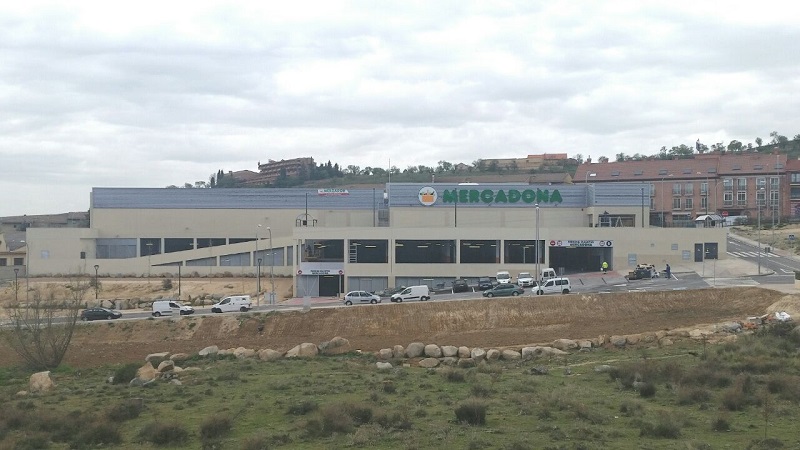 Finalizan los trabajos para Mercadona en Segovia